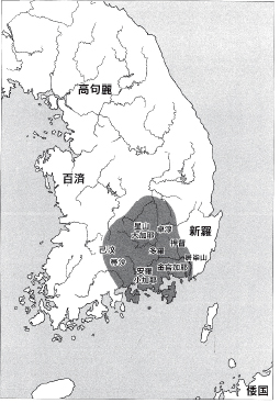 当時の韓国・金海市の地図