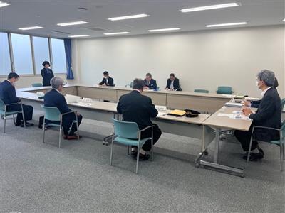 防災連携会議の様子