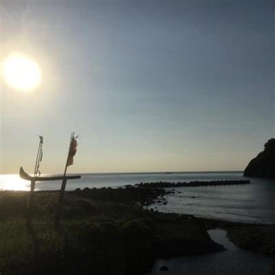 夕日