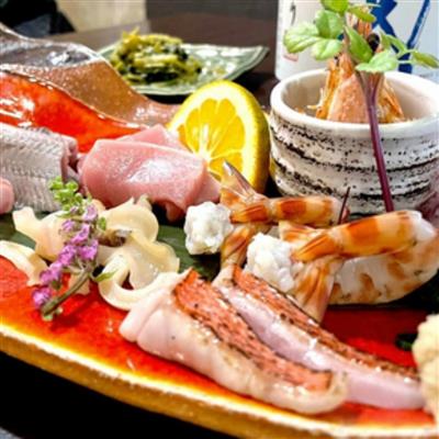 綺麗でボリュームもあるお刺身