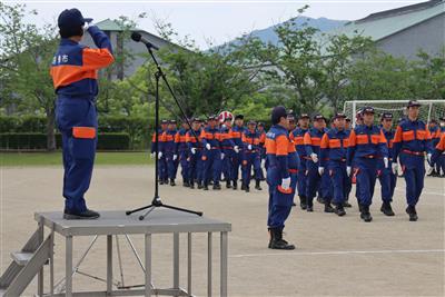 消防団全団員訓練１