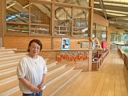 10-「おおらかな環境を大切にしています」と理事長先生