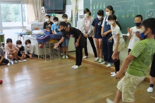自由ヶ丘南小ボッチャ1