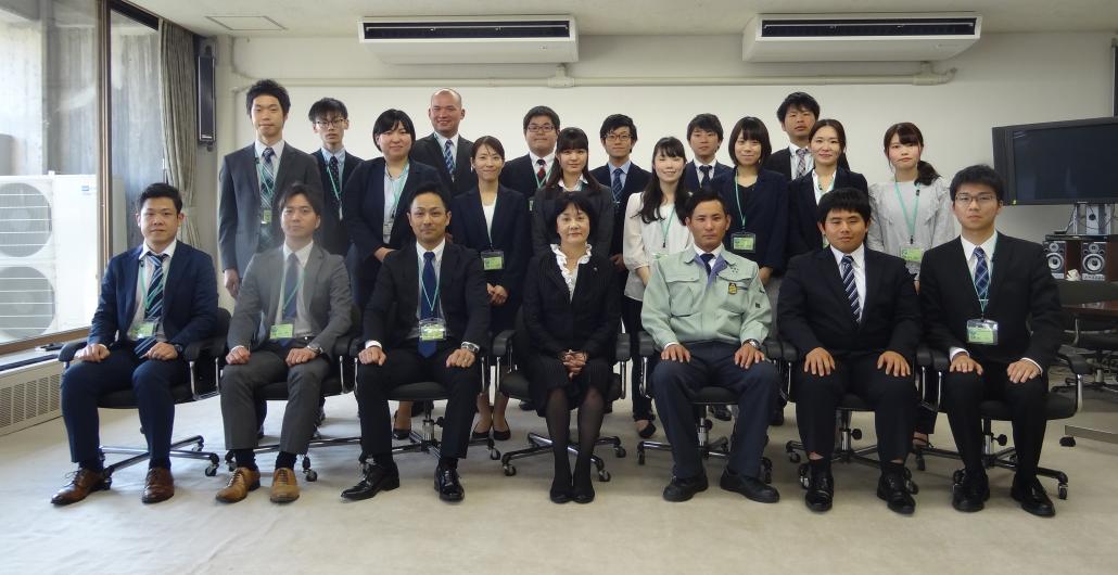 新規採用職員の画像