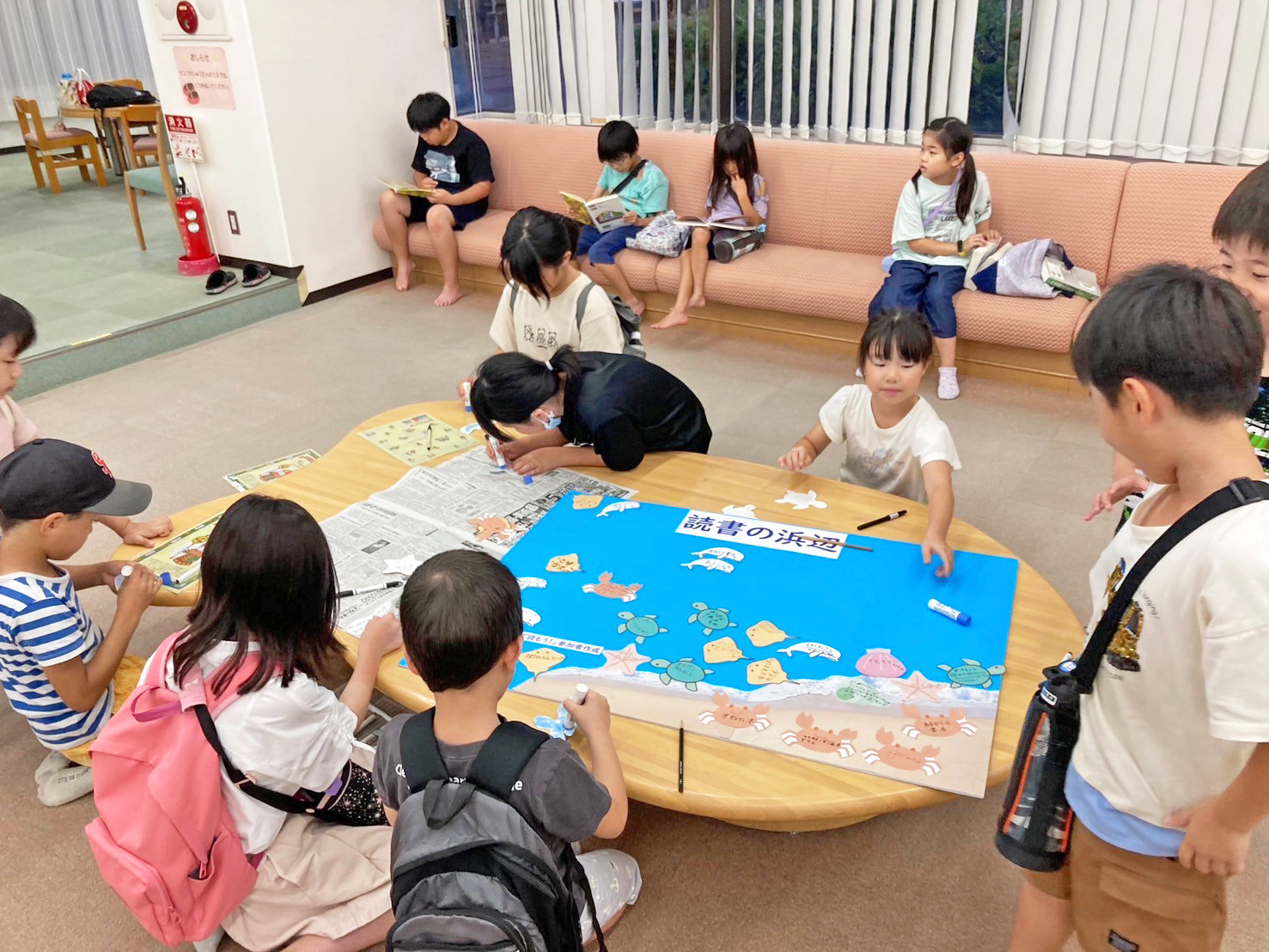 大きな海のパネル