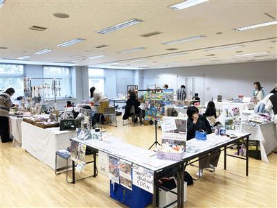 会場準備の様子