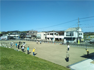 いせきんぐラジオ体操（写真は立ち上げ当時）