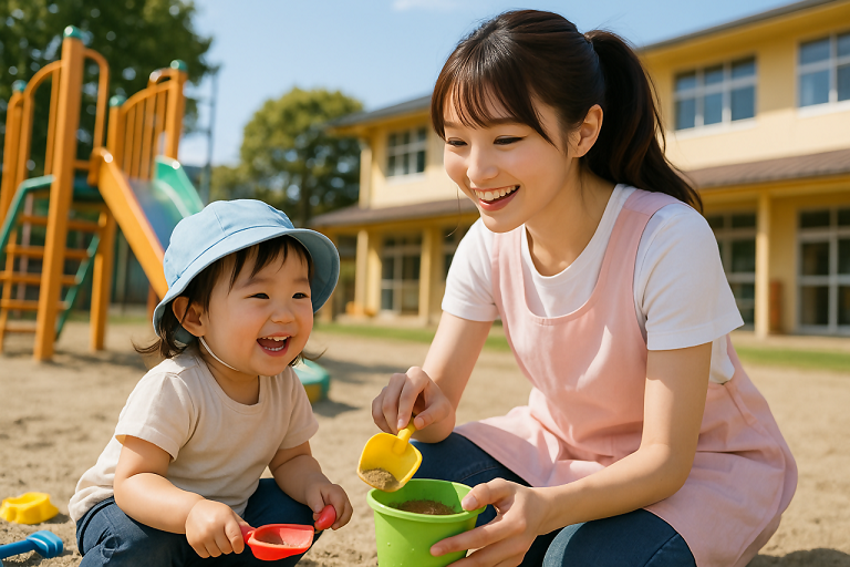 女性保育士