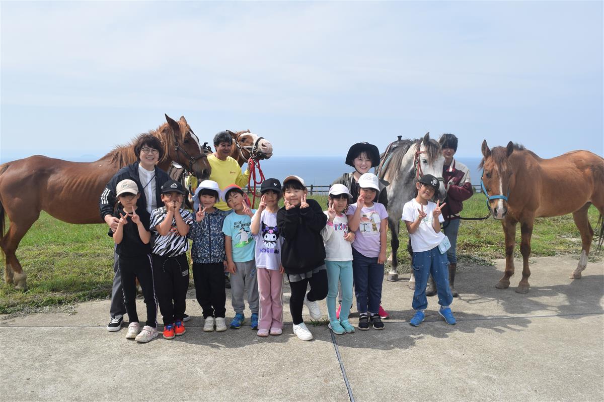 乗馬体験学習を実施しました！の画像
