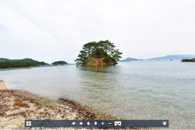 夢の小夜島（大島）の写真の画像（別ウインドウで開きます）