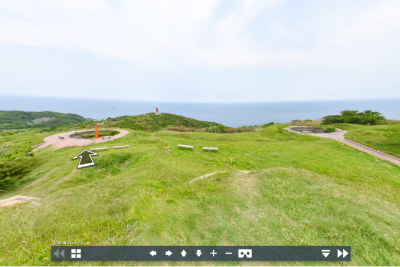 砲台跡・風車展望所（大島）の写真の画像（別ウインドウで開きます）