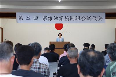 市長あいさつにて