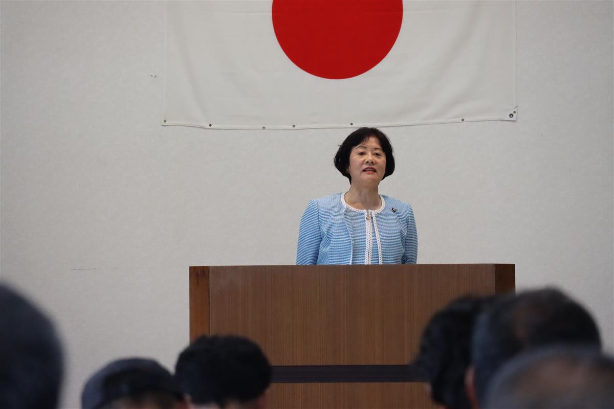市長あいさつにての画像