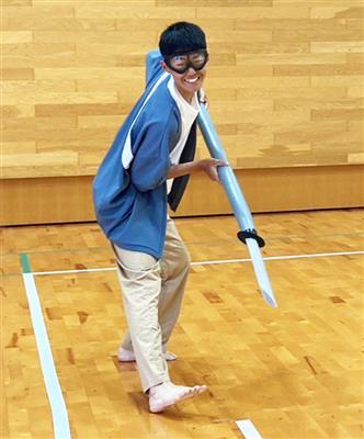 12　次男はリーチの長い武器をチョイス