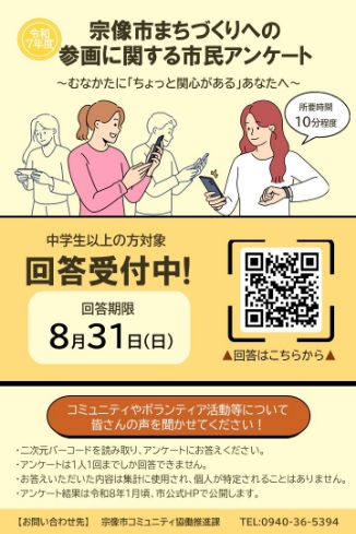 アンケートチラシ