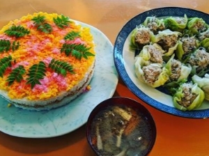 「家庭料理」学級の様子