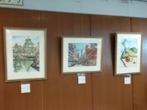 「水彩画」学級の様子