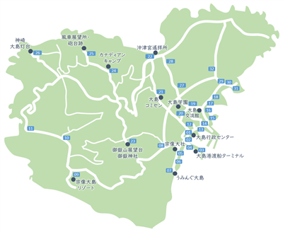 乗降地点マップ