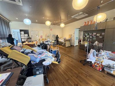 小さな足あと内の様子