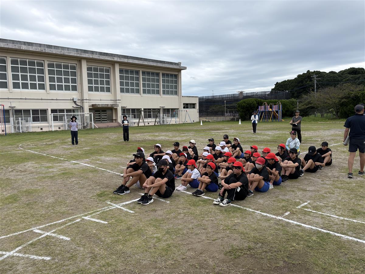 全体練習が始まりました。の画像