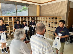 大島地区敬老会の画像