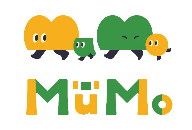 02ムーモの可愛い温かみのあるロゴ