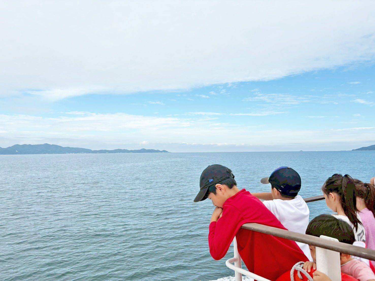 02慣れない船にドキドキワクワク