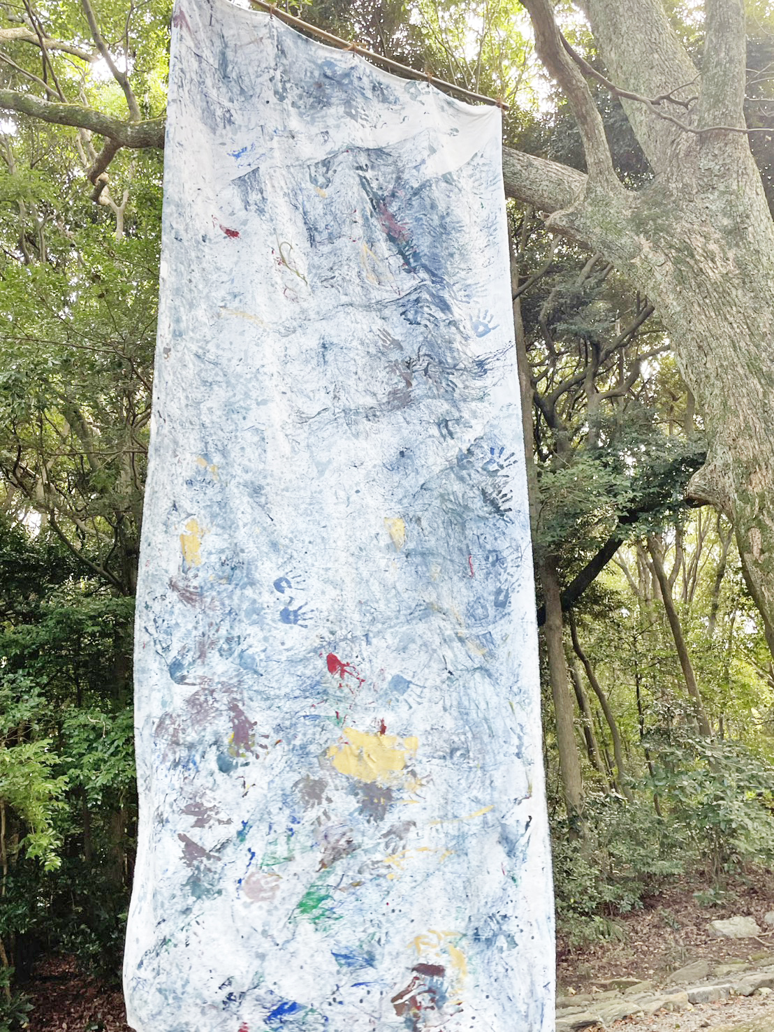 27子どもたちの手形入りのものもありました