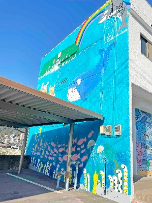 14最優秀賞の作品がウォールアートに