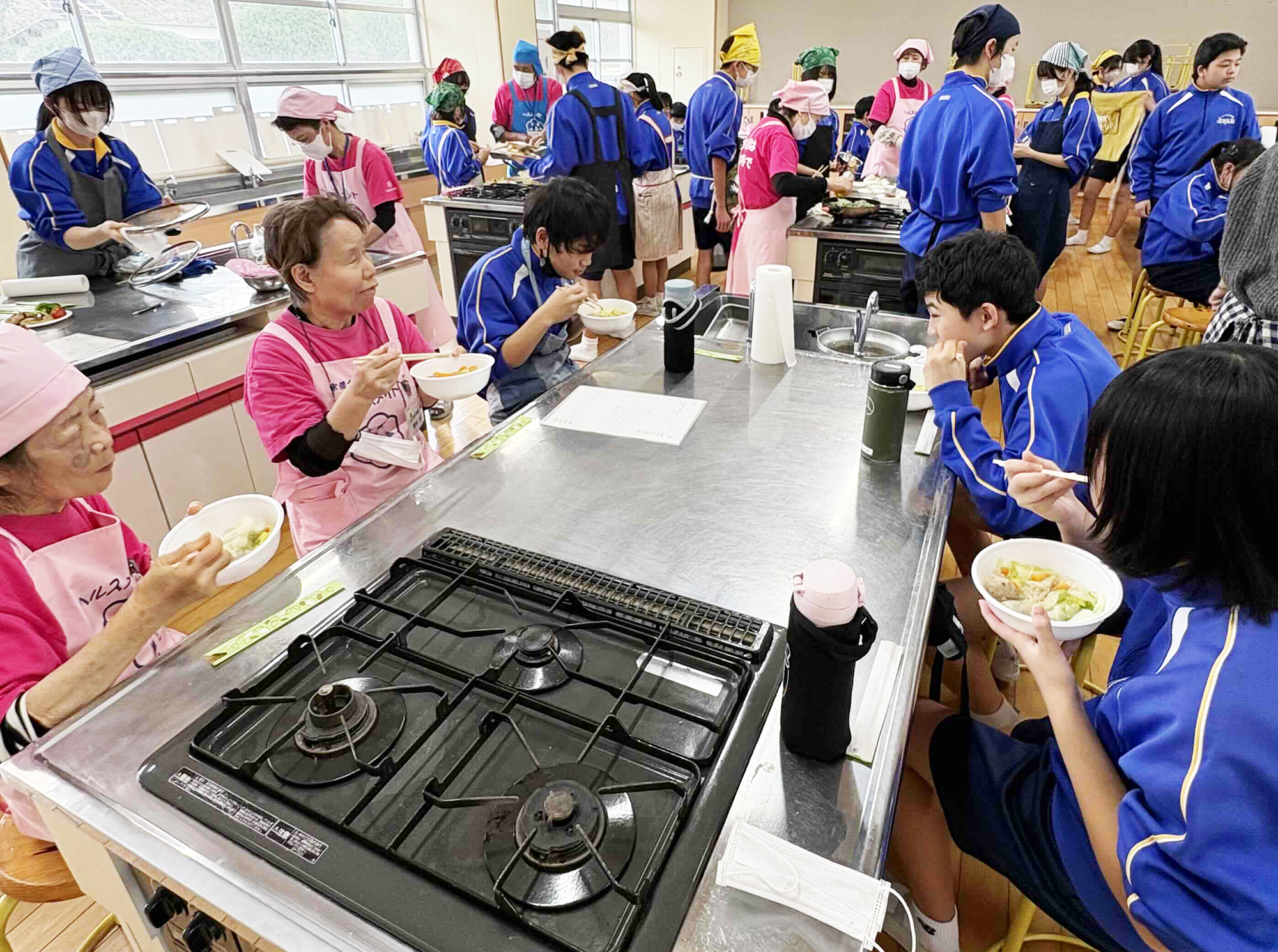 09「おいしい〜！」みんなペロリと完食でした
