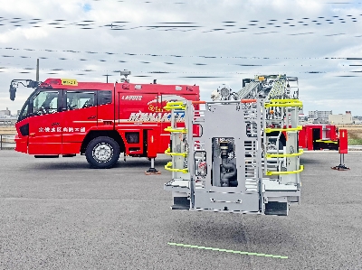 05大人気のはしご車