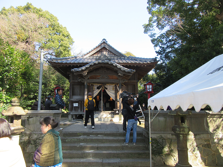 須賀神社で挙式