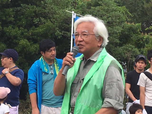 むなかた「水と緑の会」福島会長挨拶