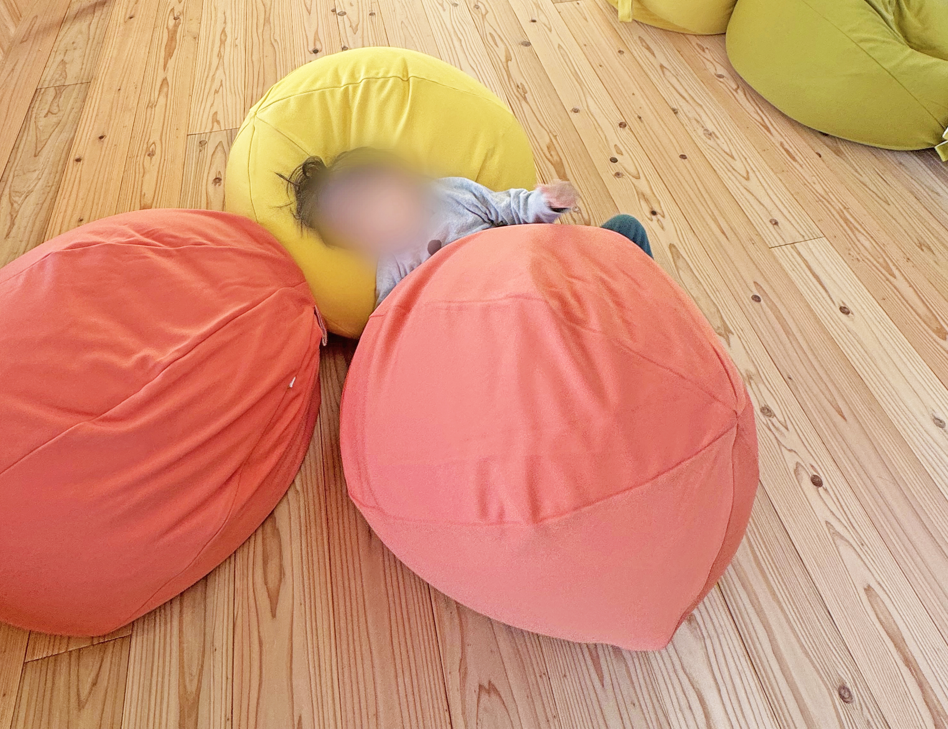 18ふわふわのクッション