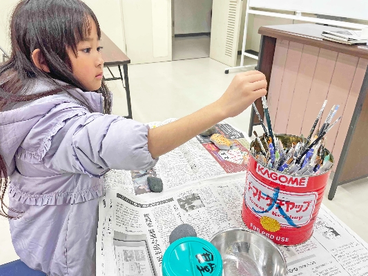 05ストーンアート体験