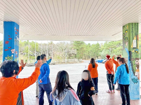 15温かくお見送りいただきました