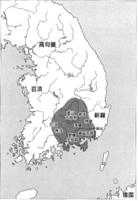 当時の韓国・金海市の地図